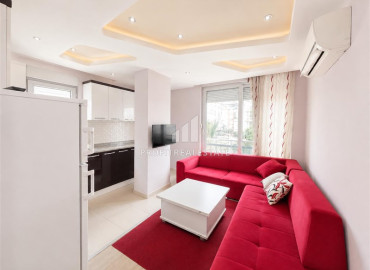 Уютная квартира 1+1, 45м², в современном комплексе с бассейном в районе Хурма, Анталия ID-19503 фото-2