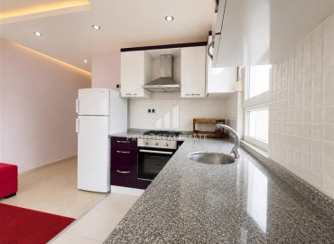 Уютная квартира 1+1, 45м², в современном комплексе с бассейном в районе Хурма, Анталия ID-19503 фото-4