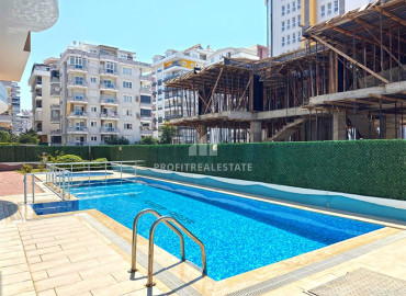 Готовая к проживанию, квартира 1+1, 57м², в комплексе с бассейном в районе субботнего рынка в Махмутларе, Алания ID-19508 фото-19