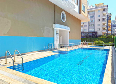 Готовая к проживанию, квартира 1+1, 57м², в комплексе с бассейном в районе субботнего рынка в Махмутларе, Алания ID-19508 фото-20