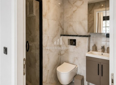 Уютная квартира с двумя спальнями, 70м², в комплексе премиум класса в центре Махмутлара, Алания, в 400м от моря ID-19509 фото-12