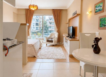 Уютная меблированная студия, 45м², в комфортабельной резиденции близко к морю в Махмутларе, Алания. ID-19510 фото-2