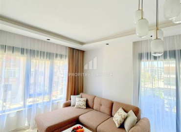 Укомплектованная квартира с двумя спальнями, 110м², в элитной резиденции в Махмутларе, Алания, 600м от моря ID-19511 фото-3