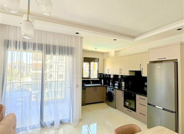 Укомплектованная квартира с двумя спальнями, 110м², в элитной резиденции в Махмутларе, Алания, 600м от моря ID-19511 фото-5