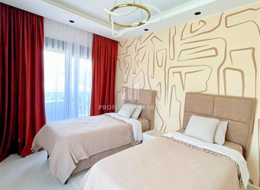 Укомплектованная квартира с двумя спальнями, 110м², в элитной резиденции в Махмутларе, Алания, 600м от моря ID-19511 фото-10