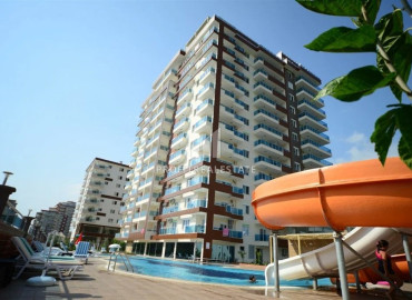 Видовая квартира 1+1, 70м², с высоким арендным потенциалом в элитном комплексе Махмутлара, Алания ID-19518 фото-1
