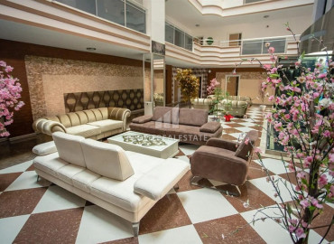 Видовая квартира 1+1, 70м², с высоким арендным потенциалом в элитном комплексе Махмутлара, Алания ID-19518 фото-17