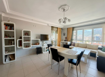 Комфортабельная трехкомнатная квартира, 125м², в уютной резиденции с бассейном в 500м от моря в районе Алании Тосмур под ВНЖ ID-19519 фото-2