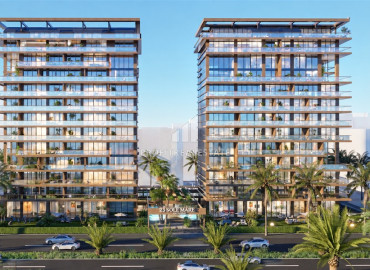 Старт продаж: апартаменты 55-180,35м², в элитном инвестиционном проекте на первой береговой линии в районе Алании – Махмутлар ID-19524 фото-1