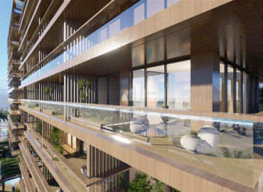 Старт продаж: апартаменты 55-180,35м², в элитном инвестиционном проекте на первой береговой линии в районе Алании – Махмутлар ID-19524 фото-3