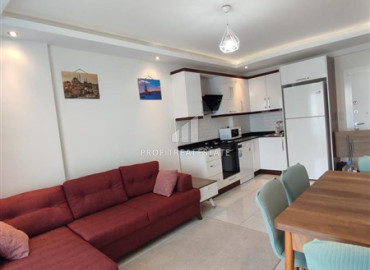 Уютная квартира 1+1, 55м², с видом на Аланийскую крепость в комфортабельной резиденции на центральной улице Махмутлара, Алания ID-18693 фото-2