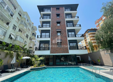 Трехкомнатная квартира с дизайнерским интерьером, 90м², в уютном комплексе в центре Алании, в 250м от пляжа Кейкубат ID-19526 фото-1