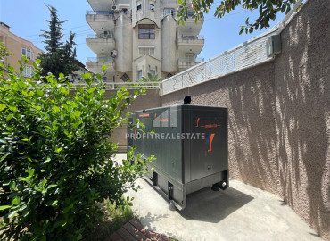 Трехкомнатная квартира с дизайнерским интерьером, 90м², в уютном комплексе в центре Алании, в 250м от пляжа Кейкубат ID-19526 фото-23