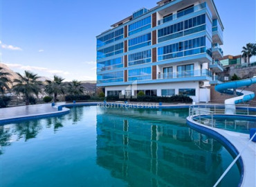 Видовые двухкомнатные апартаменты, 56м², в комплексе премиум класса в горах района Каргыджак, Алания ID-19527 фото-18