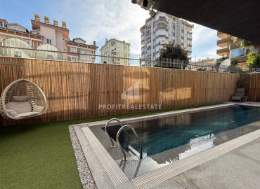 Меблированная квартира 2+1, 85м², в современном доме в центре Алании, в 800м от пляжа Клеопатры ID-19532 фото-24