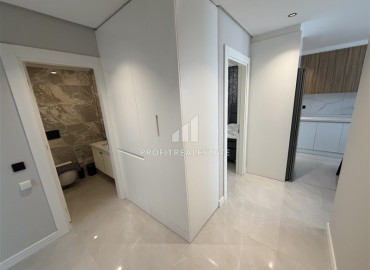 Стильная меблированная квартира с двумя спальнями, 95м², в новом комплексе с бассейном у пляжа Клеопатры, Алания ID-19534 фото-6