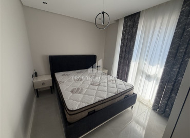 Стильная меблированная квартира с двумя спальнями, 95м², в новом комплексе с бассейном у пляжа Клеопатры, Алания ID-19534 фото-11