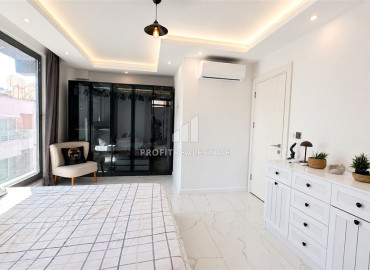 Уютная трехкомнатная квартира, 100м², в новой резиденции с бассейном в 150м от пляжа Клеопатры, Алания ID-19537 фото-9