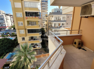 Меблированная трехкомнатная квартира, 110м², в 250м от моря в Махмутларе, с видом на море и горы под ВНЖ ID-19538 фото-13