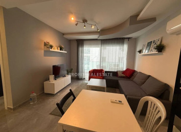 Готовая к проживанию, квартира 1+1, 65м², в резиденции с бассейном у моря в районе Махмутлар, Алания ID-19540 фото-4