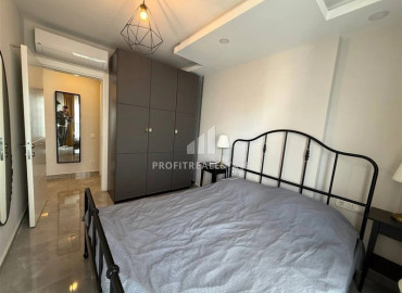 Готовая к проживанию, квартира 1+1, 65м², в резиденции с бассейном у моря в районе Махмутлар, Алания ID-19540 фото-9