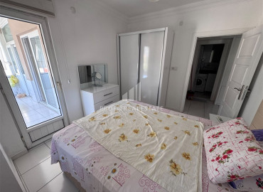 Центр Алании, Клеопатра: меблированная трехкомнатная квартира, 70м², в двух шагах от моря в доме городского типа ID-19542 фото-12
