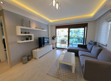 Готовая к проживанию, двухкомнатная квартира, 75м², в элитном комплексе в районе Оба, Алания ID-19543 фото-2