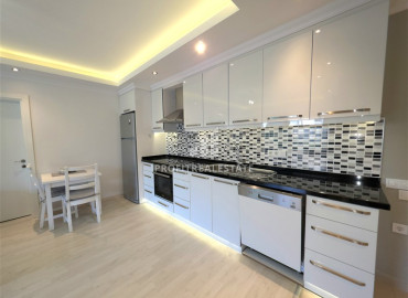 Готовая к проживанию, двухкомнатная квартира, 75м², в элитном комплексе в районе Оба, Алания ID-19543 фото-4