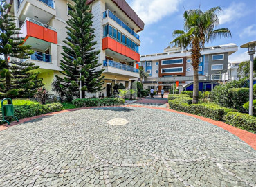 Готовая к проживанию, двухкомнатная квартира, 75м², в элитном комплексе в районе Оба, Алания ID-19543 фото-13