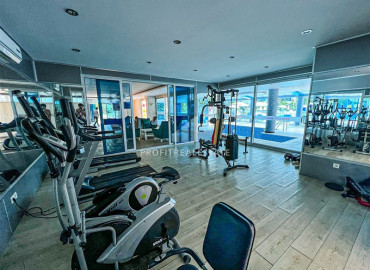 Готовая к проживанию, двухкомнатная квартира, 75м², в элитном комплексе в районе Оба, Алания ID-19543 фото-18