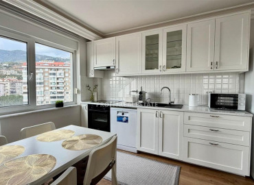 Меблированная квартира 1+1, 60м², с видом на Аланийскую крепость в уютном комплексе в Джикджилли, Алания ID-19547 фото-6