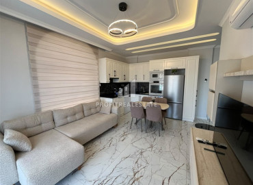 Стильные апартаменты c одной спальней, 50м², в комплексе премиум класса в районе Алании Оба ID-19550 фото-2