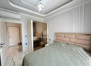 Стильные апартаменты c одной спальней, 50м², в комплексе премиум класса в районе Алании Оба ID-19550 фото-8