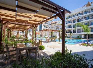 Стильные апартаменты c одной спальней, 50м², в комплексе премиум класса в районе Алании Оба ID-19550 фото-13