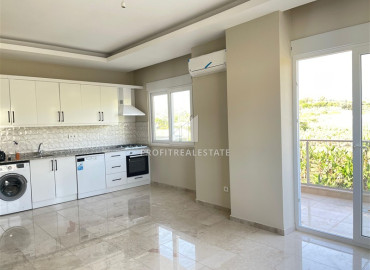 Квартира с одной спальней, 50м², в новом комплексе с бассейном в 500м от моря в Каргыджаке, Алания ID-19551 фото-3