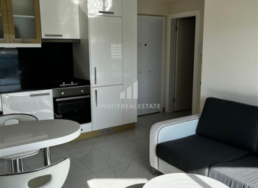 Меблированная двухкомнатная квартира, 45м², в элитной резиденции в центре Алании у пляжа Клеопатры ID-19557 фото-5