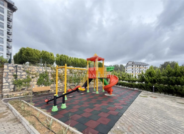 Укомплектованная трехкомнатная квартира, 94м², в современном комплексе с комфортной инфраструктурой в Авсалларе, Алания ID-19558 фото-9