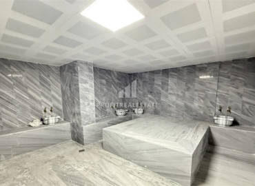 Укомплектованная трехкомнатная квартира, 94м², в современном комплексе с комфортной инфраструктурой в Авсалларе, Алания ID-19558 фото-10