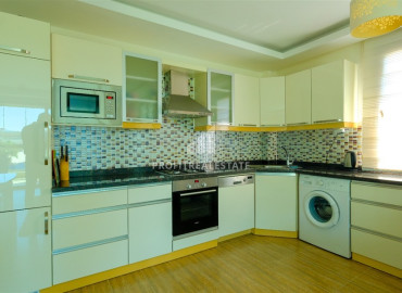 Стильная трехкомнатная квартира, 110м², в комплексе премиум класса, близко к морю в районе Оба, Алания, под ВНЖ ID-19559 фото-5
