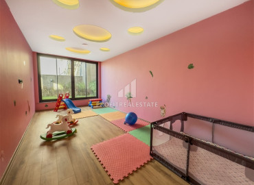 Двухкомнатные апартаменты, 56м², с чистовой отделкой в новом комплексе премиум класса в Авсалларе, Алания ID-19562 фото-9