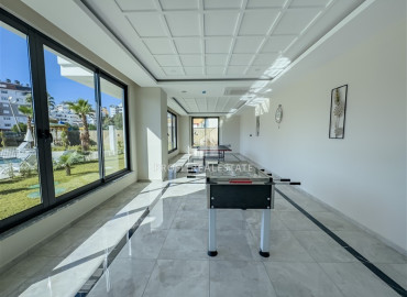 Двухкомнатные апартаменты, 56м², с чистовой отделкой в новом комплексе премиум класса в Авсалларе, Алания ID-19562 фото-10