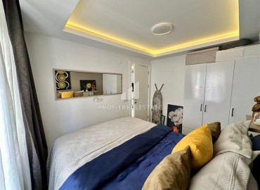 Уютная квартира с одной спальней, 50м², в комплексе с бассейном в 150м от пляжа Кейкубат, Алания центр ID-19567 фото-6