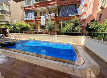 Уютная квартира с одной спальней, 50м², в комплексе с бассейном в 150м от пляжа Кейкубат, Алания центр ID-19567 фото-10