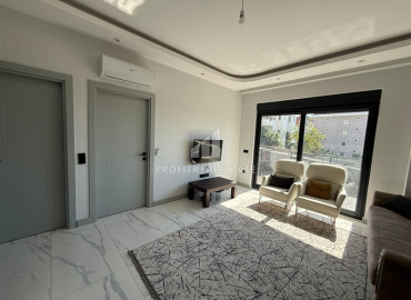 Апартаменты 1+1, 50м², с чистовой отделкой в новостройке с бассейном в районе Кестель, Алания ID-19576 фото-4