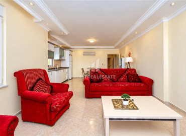 Уютная квартира с тремя спальнями, 120м², в престижном комплексе в 800м от моря в районе Алании Тосмур ID-19580 фото-2