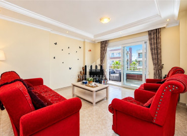 Уютная квартира с тремя спальнями, 120м², в престижном комплексе в 800м от моря в районе Алании Тосмур ID-19580 фото-3