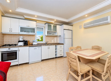 Уютная квартира с тремя спальнями, 120м², в престижном комплексе в 800м от моря в районе Алании Тосмур ID-19580 фото-6