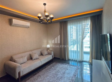 Уютная квартира с одной спальней, 55м², в комплексе с обширной инфраструктурой в 300м от моря в Махмутларе, Алания ID-19582 фото-8