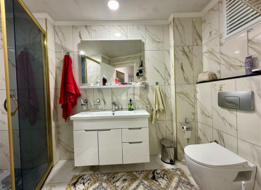 Меблированная квартира 2+1, 115м², с выходом в сад в комплексе с отличной локацией в районе Тосмур, Алания под ВНЖ ID-19584 фото-4