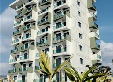 Апартаменты 1+1, 55м², с бытовой техникой и видом на закат в комплексе премиум класса в районе Алании Демирташ ID-19586 фото-11